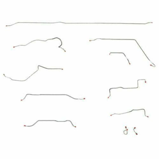 Brake Line for 1971 Chevy C10 Rear Axle long bed stainless steel