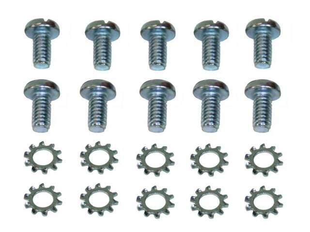 Timing Cover Screws fits 1955-1962 Chevy Bel Air TCS001 Shafer's Classic Reproductions