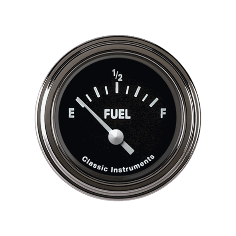 Tetra Series, Black Fuel Gauge 240-33 TE09BSLF