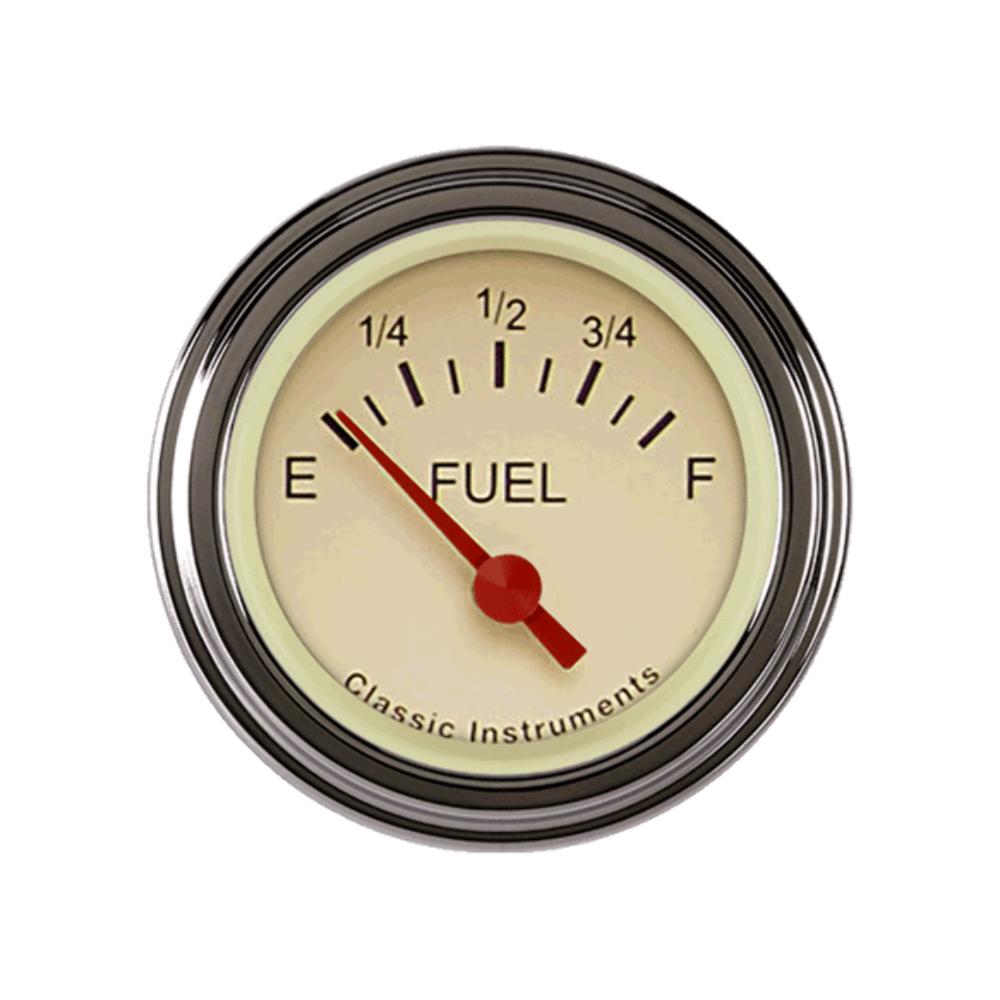 Tetra Series, Tan Fuel Gauge 75-10 TE11TSLF