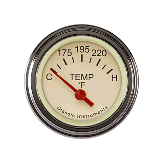 Tetra Series, Tan Temp Gauge TE26TSLF