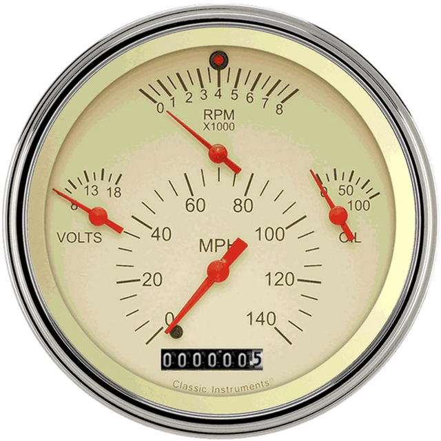 Tetra Series, Tan Combination Gauge TE40TSLF