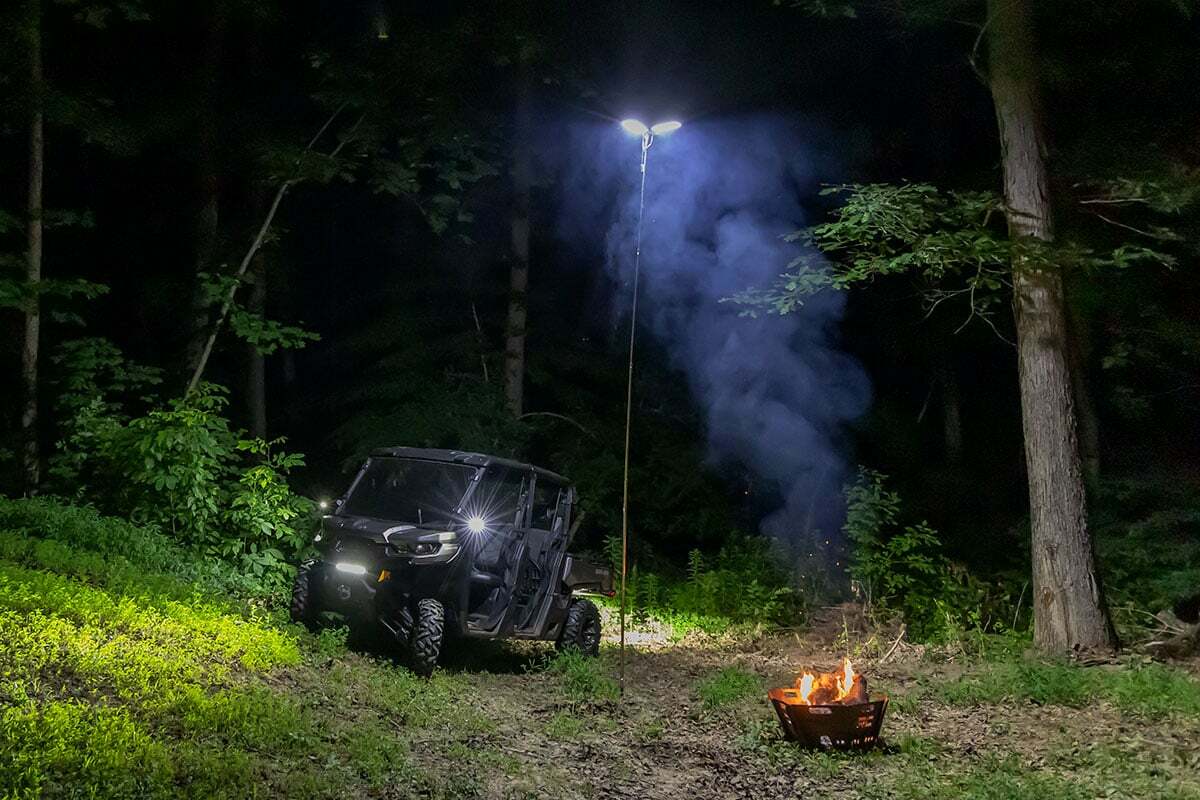 Telescoping Campsite LED Light by Rough Country