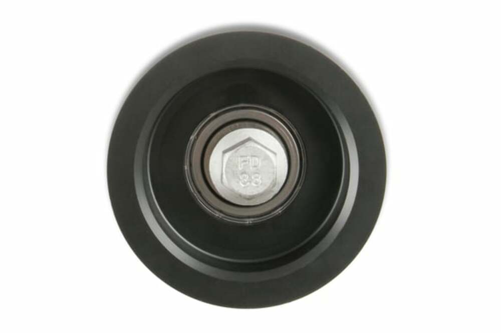 Hooker performance muffler black aluminum