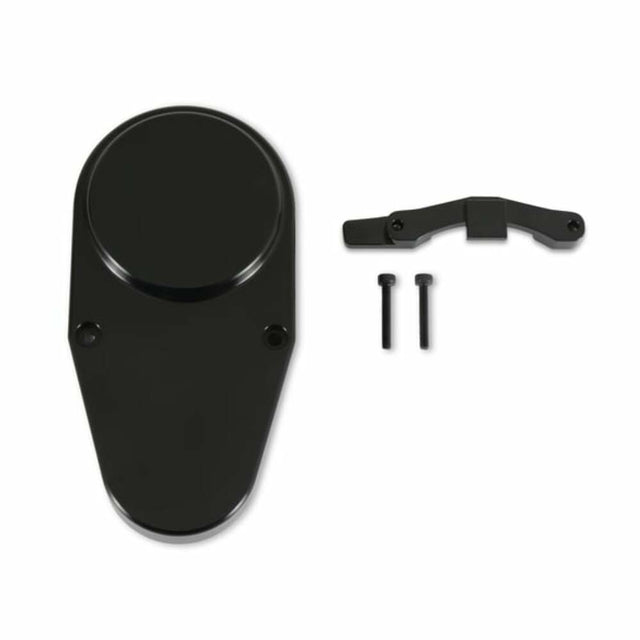 Hooker performance muffler black aluminum black-97-158