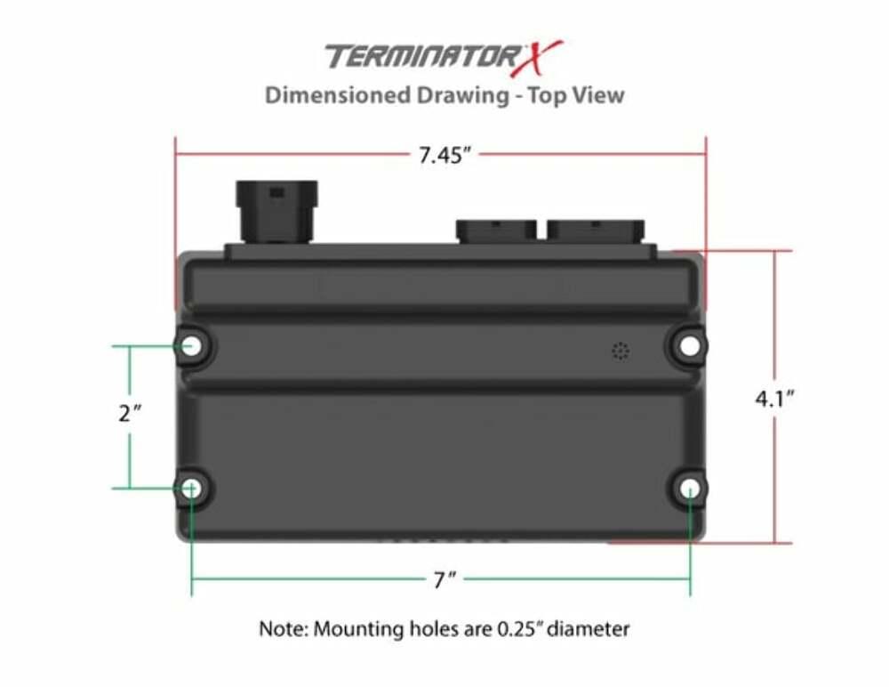 t Terminator X 58x/4x EV6 LS MPFI Kit - Without 3.5 Handheld - 550-905T HolleyEFI
