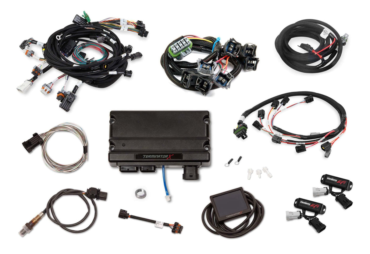 Holley EFI Terminator X Ford Mod Motor 4V Kit - 550-1218 for 1996-2004 Ford F-150