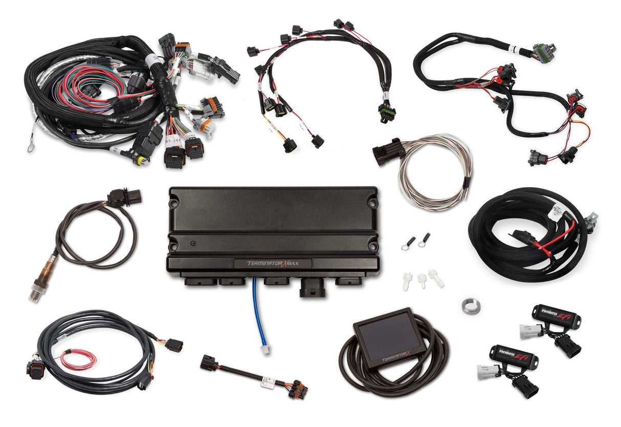 Holley EFI Terminator X Max Gen III HEMI 13 & up Kit w/ DBW Throttle Body Control 550-1424
