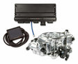Holley EFI Terminator X Max Stealth 4150 with Transmission Control, Shiny - 550-1011 for Ford black