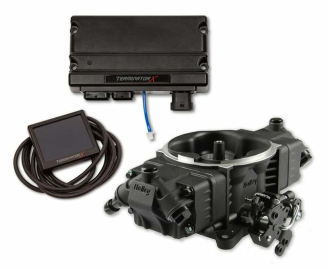 Holley EFI Terminator X Max Terminator X Stealth 4150, Black - 550-1005 for Ford
