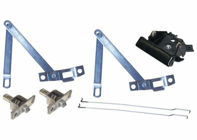 1969-72 Blazer Tailgate Component Kit-Fleetside-Black Handle TGCK72B