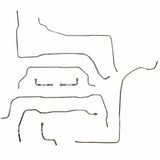 Fits 2000-2003 GMC Sierra 2500 6.0L Reg Cab Long Bed Fuel Line Kit Stainless Steel