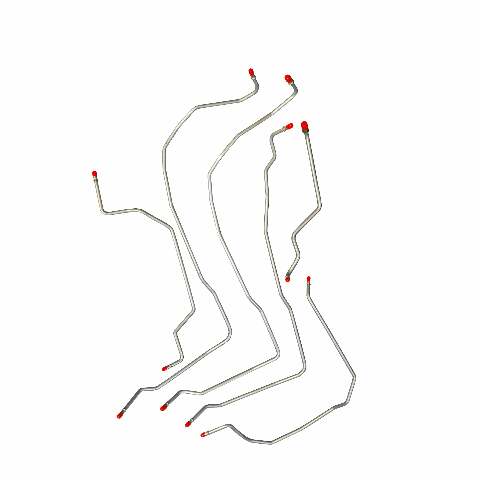 03-06 GMC Yukon 1500 Fuel Line Kit Flex Fuel Stainless Steel