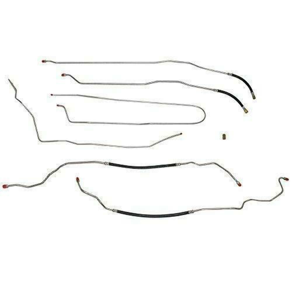 Fuel Line Kit for 1988-1995 GMC C1500 long bed stainless steel