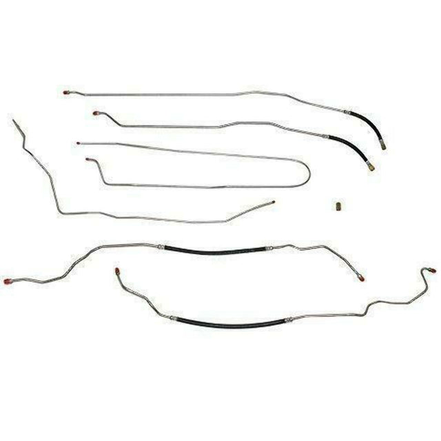 Fuel Line Kit for 1988-1995 GMC C1500 long bed stainless steel