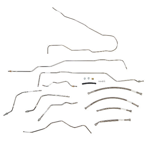 1996-1999 GMC Yukon Fuel Line Kit 4WD 4 Door Stainless Steel TGL9602SS