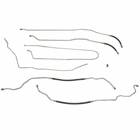 Fuel Line Kit for 98-00 Chevy S10 short bed stainless steel