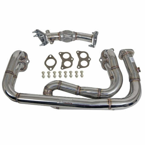 2002-2007 Subaru Impreza WRX EJ20 13/4 SS Header w/Up Pipe-Xforce-TH-EJ20-TY