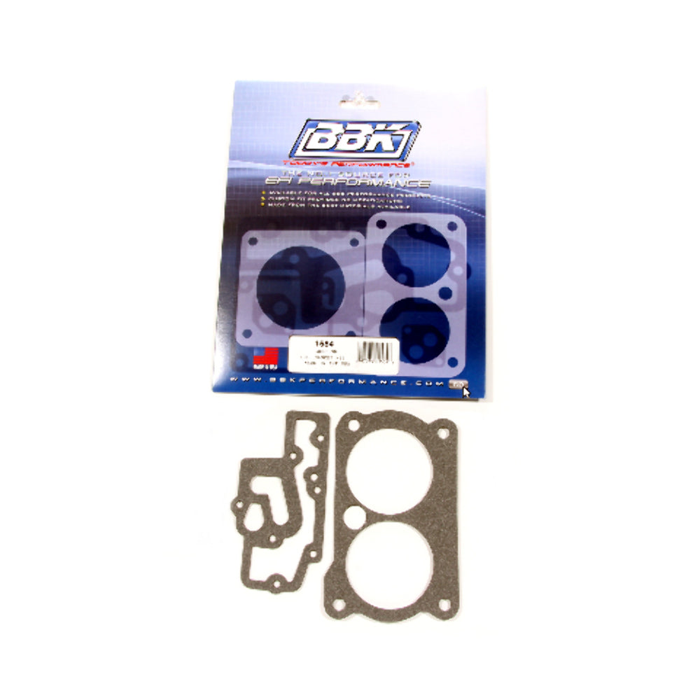 t Throttle Body Gasket Kit GM Twin 58mm For Throttle Body 1536-1539-1542-1544-1584 BBK Performance