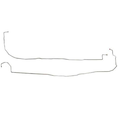 2003-2007 Hummer H2 Intermediate Brake Line Kit Stainless Steel TIN0201SS