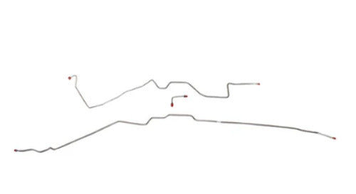 2002-04 Ford Explorer Intermediate Brake Line Kit No AdvanceTrac Stainless TIN0241SS