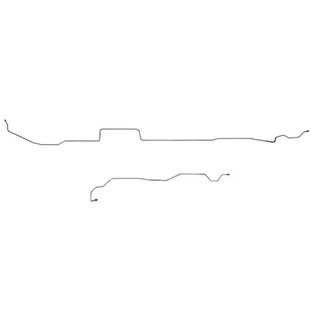 2002-2005 Ford Excursion Intermediate Brake Line Kit Gas Engine Stainless TIN0344SS