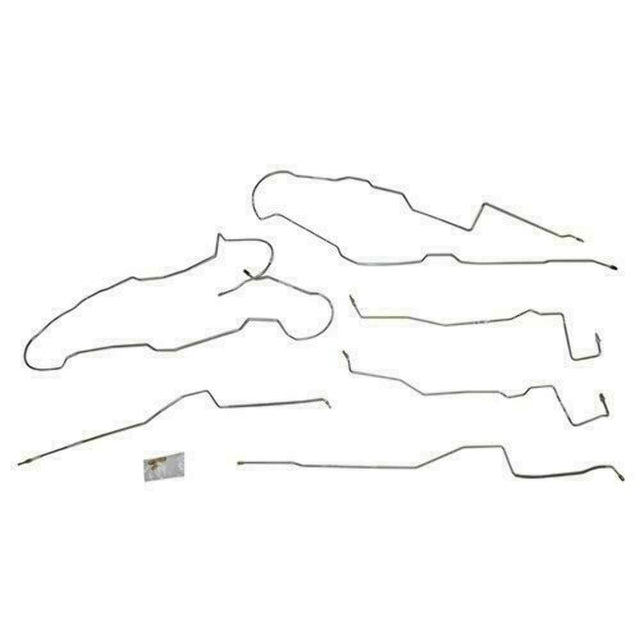 Brake Line for 2011-2015 Ford F-350 Crew Cab/, Intermediate Brake Set; long bed stainless steel