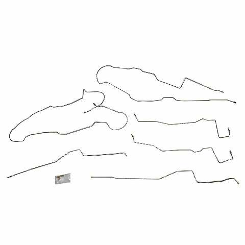 Intermediate Brake Line Kit for 2009-2014 Ford F-150 stainless steel