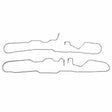 Brake Line for 2007-2018 Chevy Silverado 1500 Intermediate short bed stainless steel