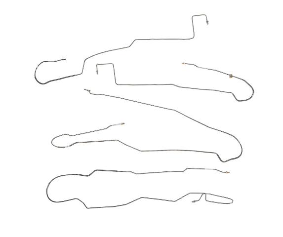 Replacement Line for 15-17 Ford F-150 Ext Cab/ , Intermediate Line Set; S/S long bed