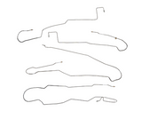 Replacement Line for 15-17 Ford F-150 Ext Cab/ , Intermediate Line Set; S/S long bed