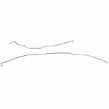 1980-81 Ford F-150 Intermediate Brake Line 2WD Long Bed Stainless - TIN8041SS