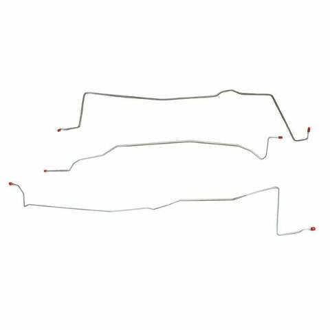 Intermediate Brake Line Kit for 97-01 Ford F-150 long bed stainless steel
