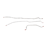 Intermediate Brake Line Kit for 98-03 Chevy S10 stainless steel