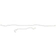 Intermediate Brake Line Kit for 1999-2001 Ford F-250 Super Duty stainless steel