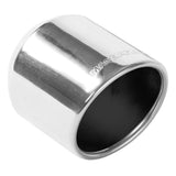 MagnaFlow exhaust tip 4 inch inlet 5 inch outlet stainless steel polished 35136