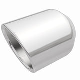 MagnaFlow exhaust tip 4 inch inlet 5 inch outlet stainless steel polished 35136