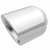 MagnaFlow exhaust tip 4 inch inlet 5 inch outlet stainless steel polished 35136