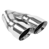 MagnaFlow exhaust tip 2.25 inch inlet/outlet stainless steel polished 35226