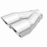 MagnaFlow exhaust tip 2.25 inch inlet/outlet stainless steel polished 35226