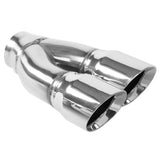 MagnaFlow exhaust tip passenger side 2.25 inch inlet/outlet stainless steel polished 35227