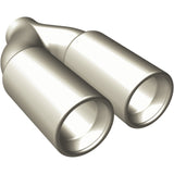 MagnaFlow exhaust tip 2.2 inch inlet/outlet stainless steel polished 35167