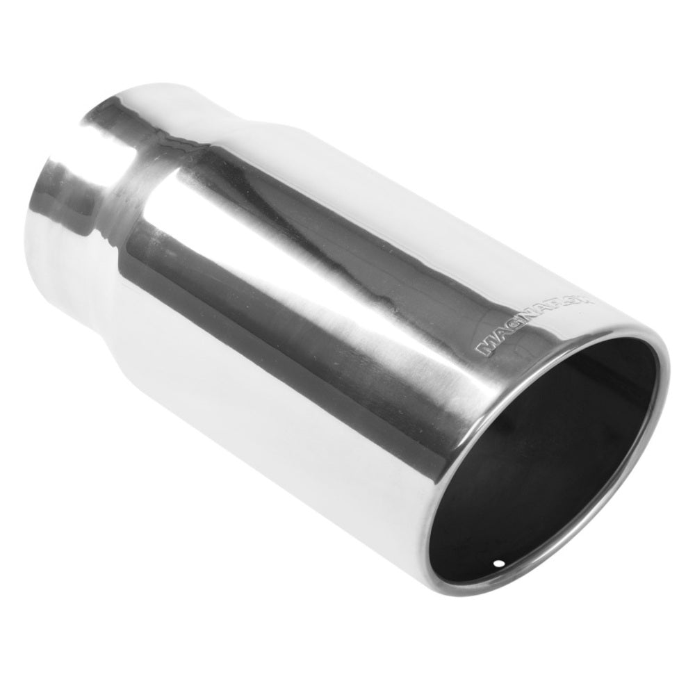 MagnaFlow exhaust tip 5 inch inlet 4 inch outlet stainless steel polished 35120
