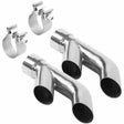 MagnaFlow exhaust tip 2.5 inch inlet/outlet stainless steel polished 35218