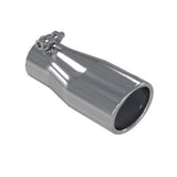 MBRP performance muffler T304 stainless steel black coated carbon fiber tip T5116 2 inch inlet 3 inch outlet