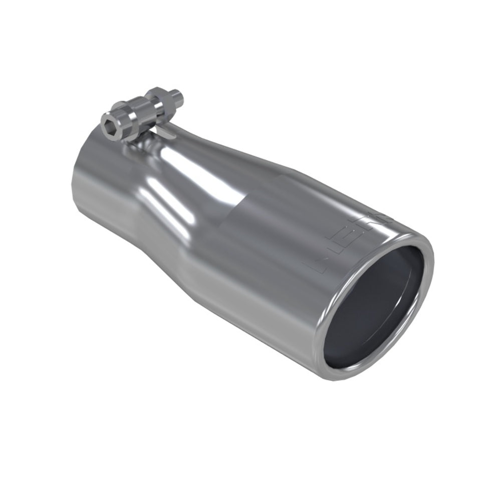 MBRP performance muffler T304 stainless steel black coated carbon fiber tip T5116 2 inch inlet 3 inch outlet