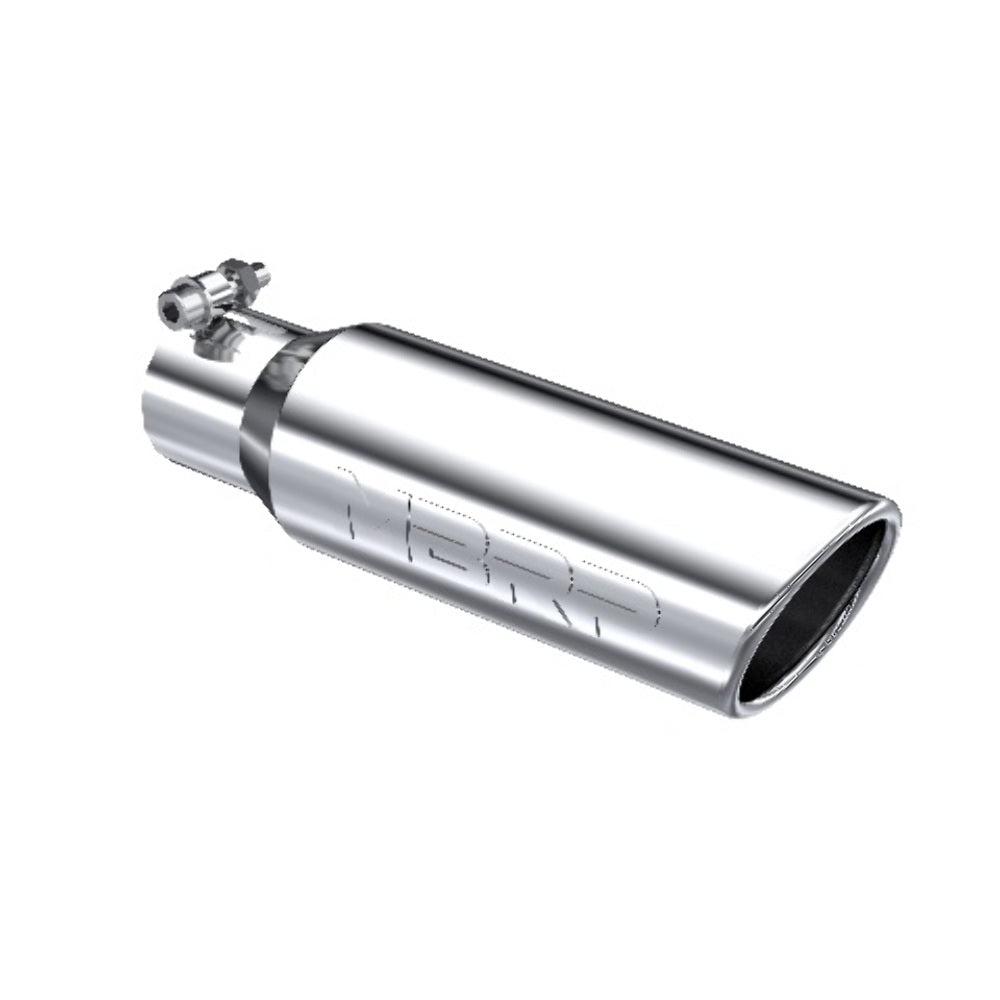 MBRP performance muffler T304 stainless steel black coated carbon fiber tip T5113 3 inch inlet 2 inch outlet
