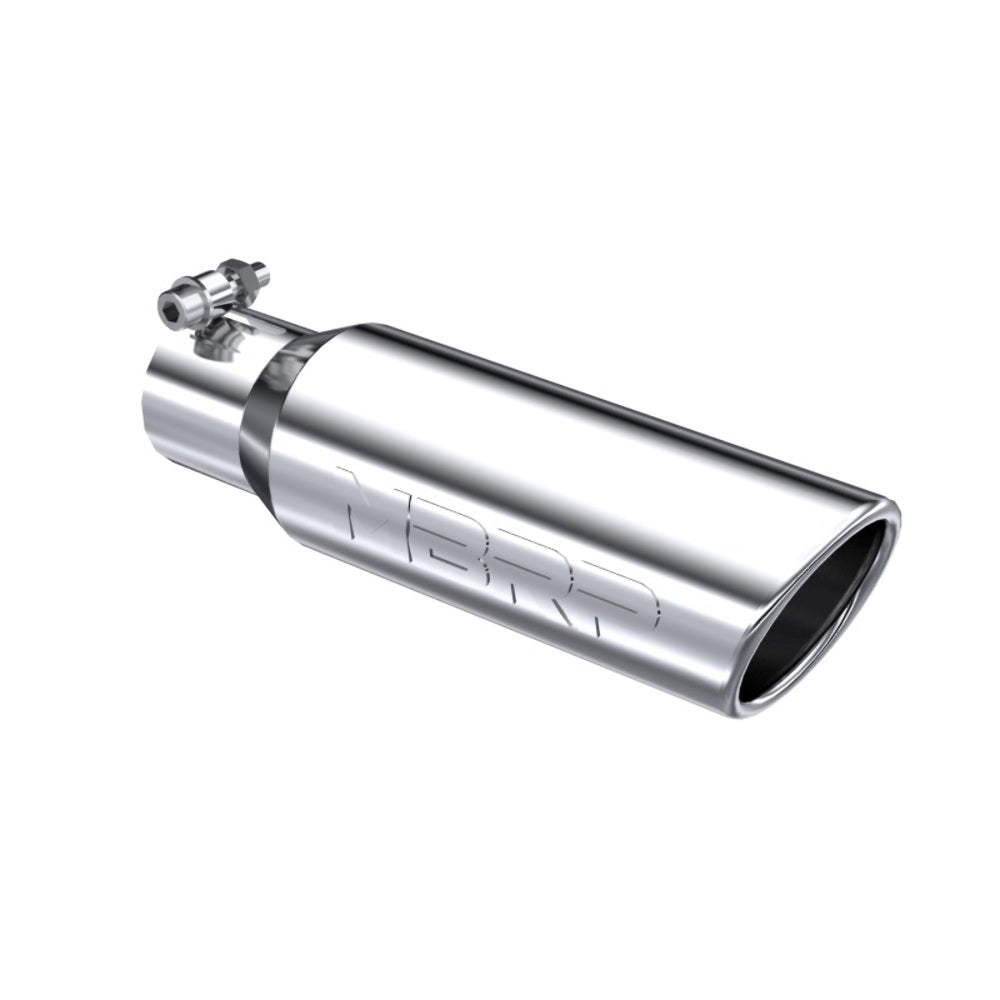 MBRP performance muffler T304 stainless steel black coated carbon fiber tip T5113 3 inch inlet 2 inch outlet
