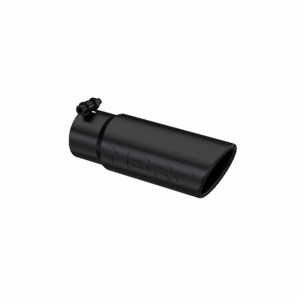 MBRP performance muffler T304 stainless steel black coated carbon fiber tip T5115BLK 3 inch inlet/outlet