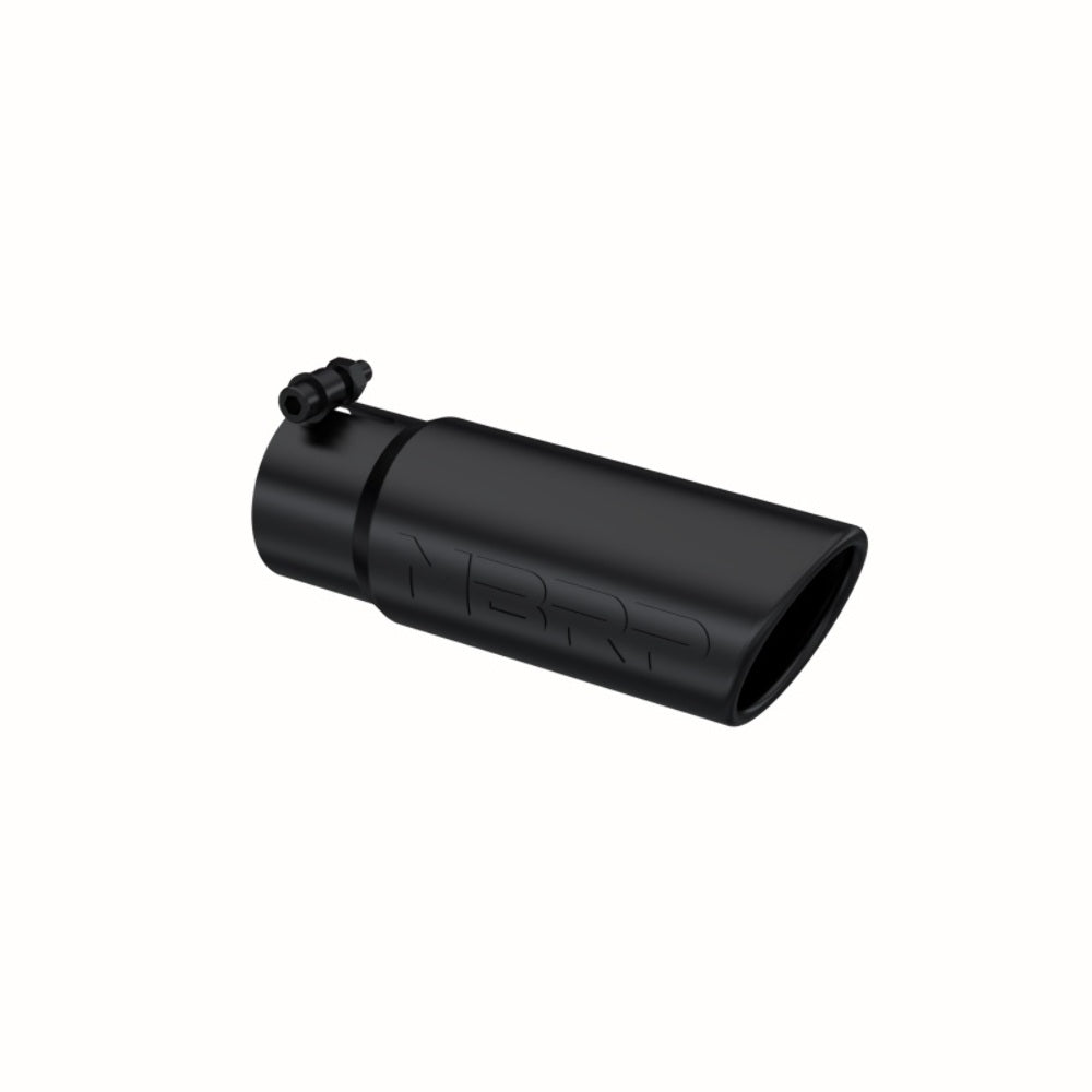 MBRP performance muffler T304 stainless steel black coated carbon fiber tip T5115BLK 3 inch inlet/outlet